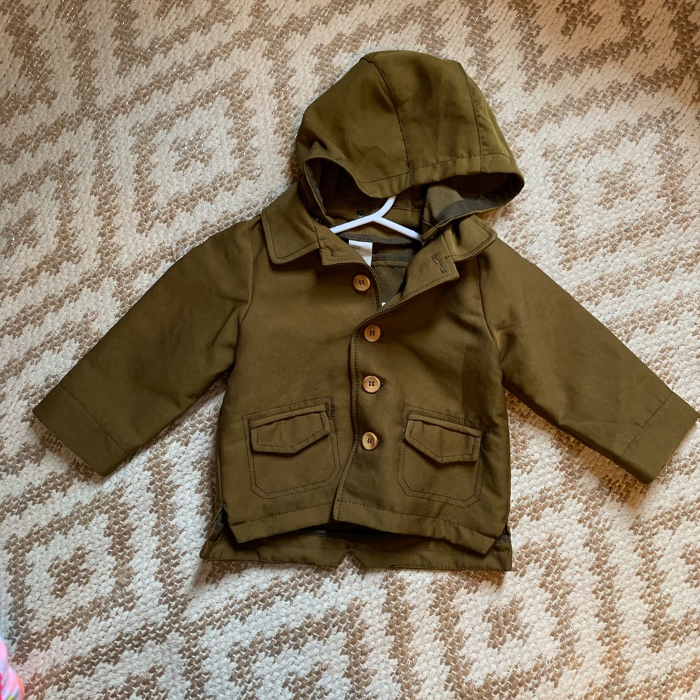 Baby jacket - utility/military inspired jacket
